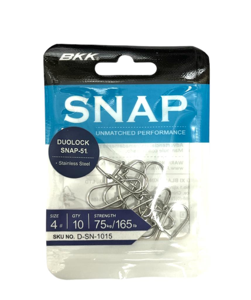 Bkk Duolock snap-51 #4 (10 unidades)