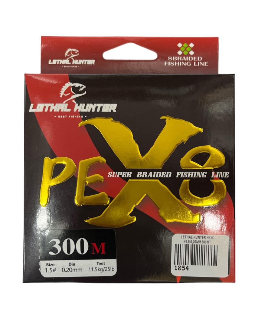 Lethal Hunter Multifilament PE x8  300m