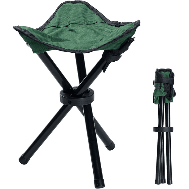 Taburete Safari de 3 patas 