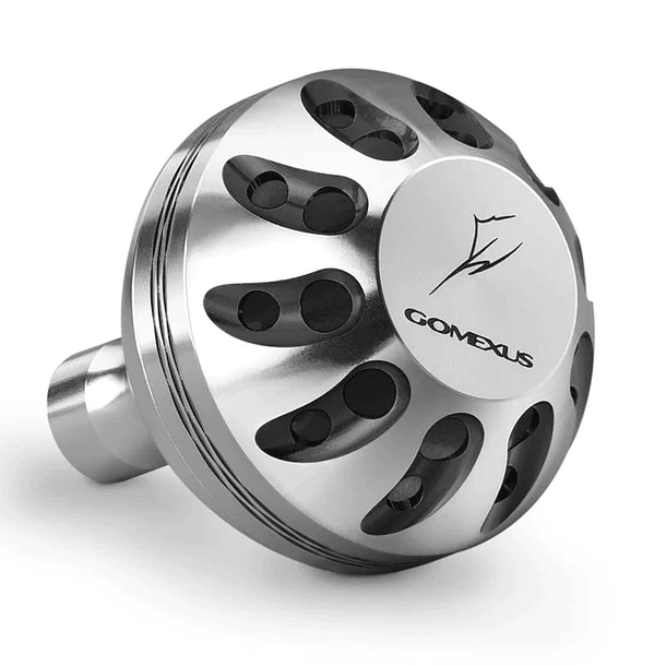 Gomexus Power Knob Aluminio Plata 