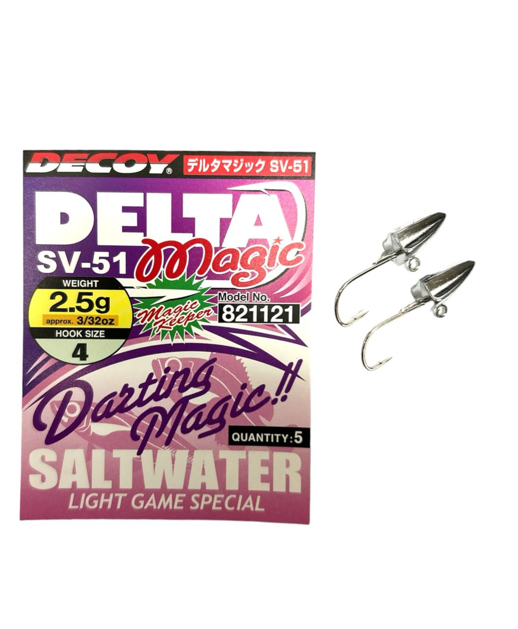 JigHead Decoy Delta Maic SV-51 2,5g