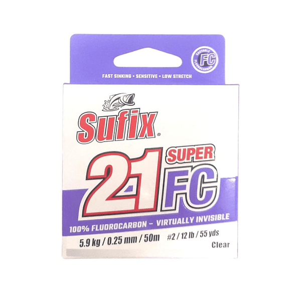 Sufix Super 21 FC  5.9kg. 0.25mm 50m 