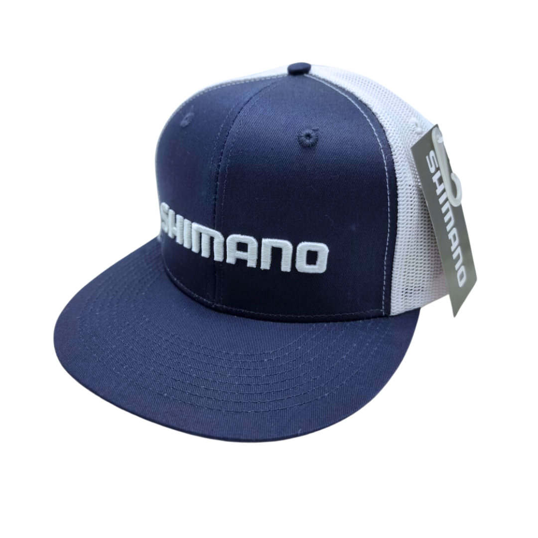 Gorro Shimano Flat Visor Azul