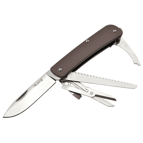 Cortaplumas Ruike L42-N Marron