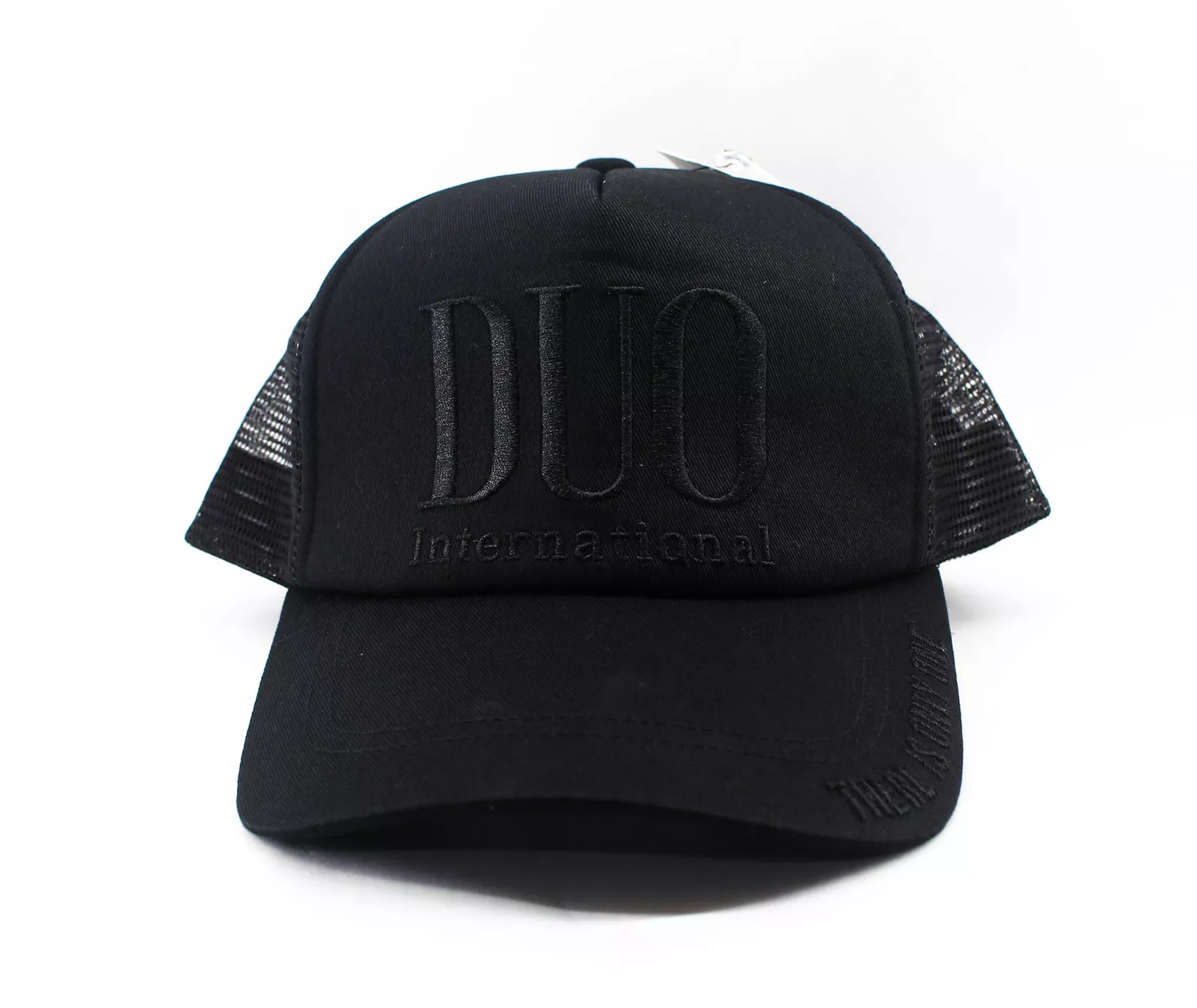 帽子 dauan jucari double tracker cap Duo Jockey Trucker Cap Black