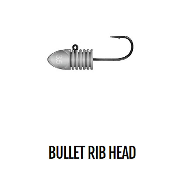 Xesta Black Star Bullet Ribhead #6 4