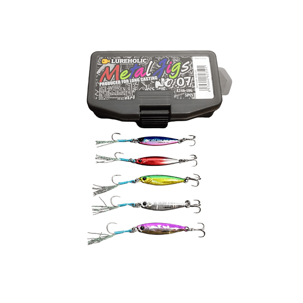 Kit Lureholic Metal Jigs No.07  A246 - 10G 