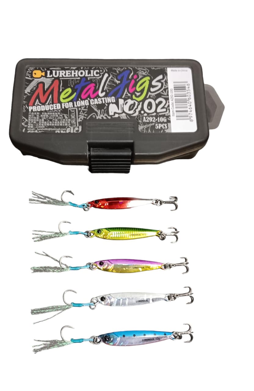 Kit Lureholic Metal Jigs No.02 A292 - 10G