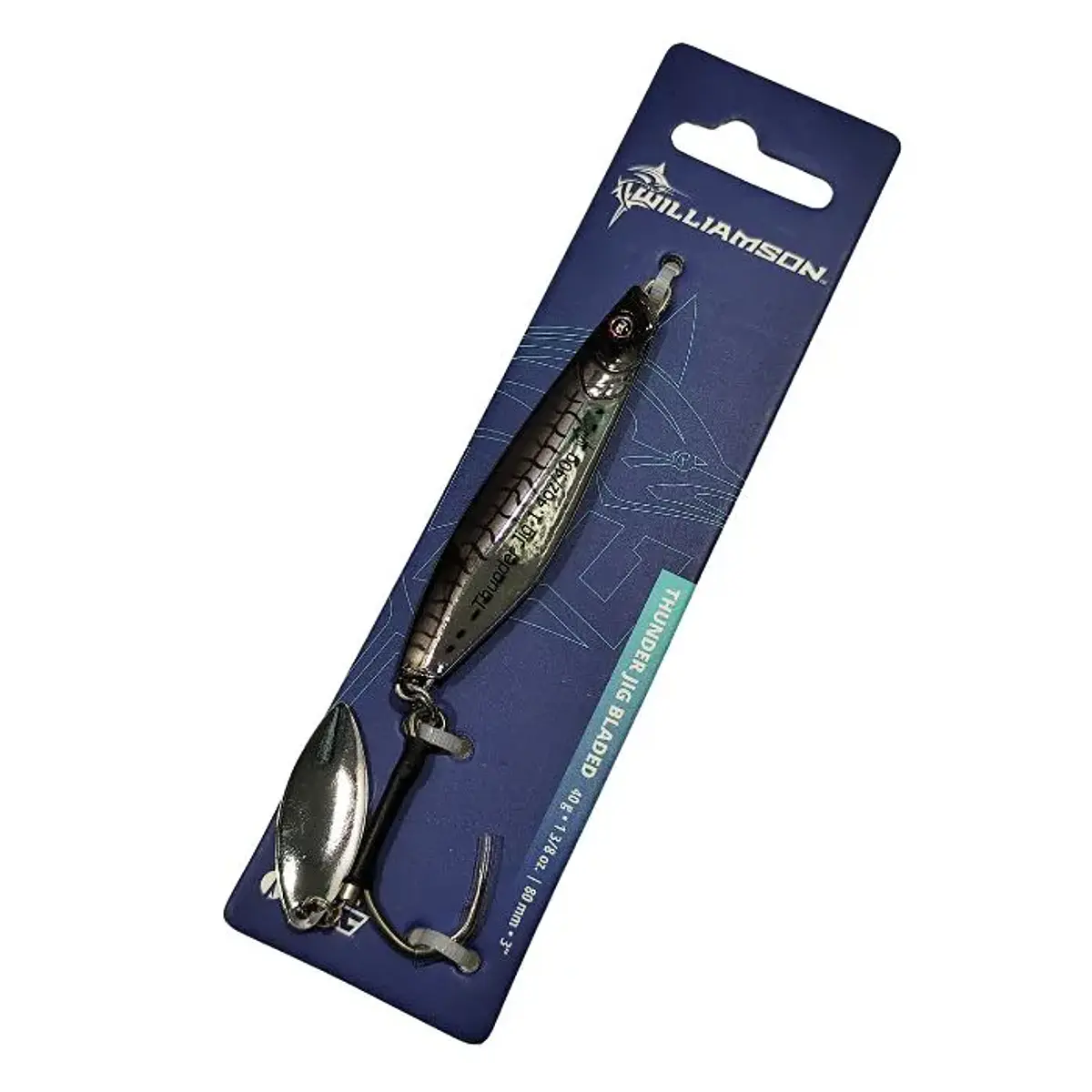 WILLIAMSON THUNDER JIG BLADED 40gr. 80mm.