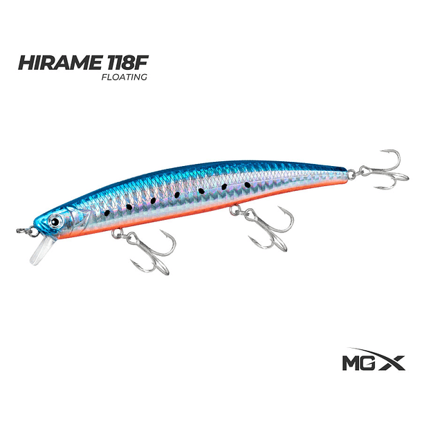 MGX Hirame 118F - Anaranjado-Azul Sardina