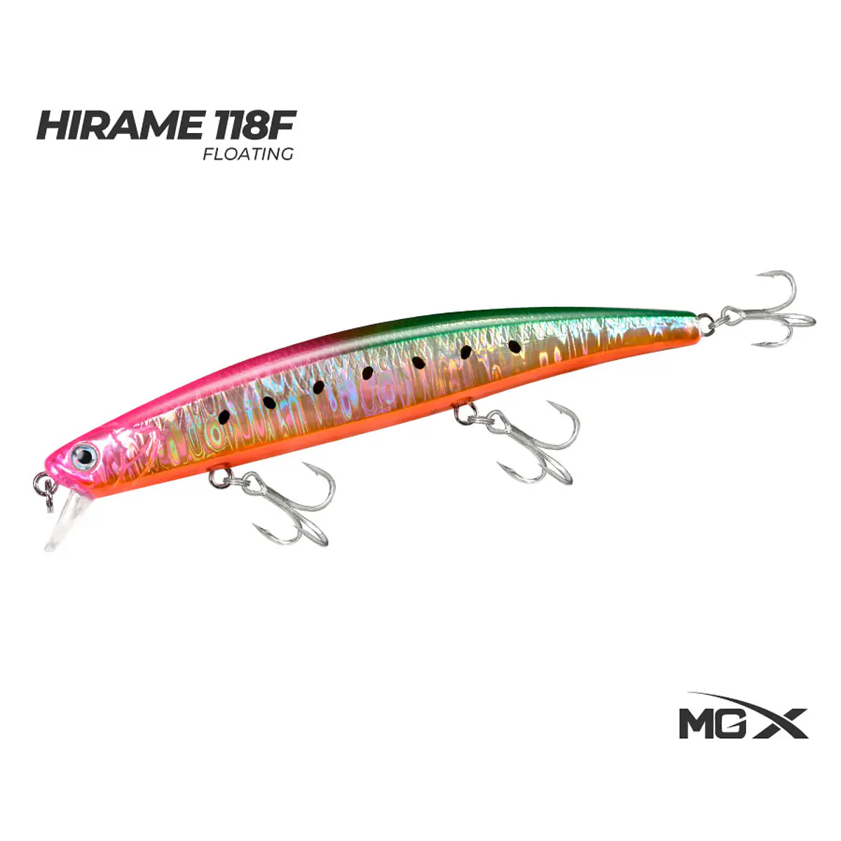 MGX Hirame 118F - Anaranjado-Rosado-Verde