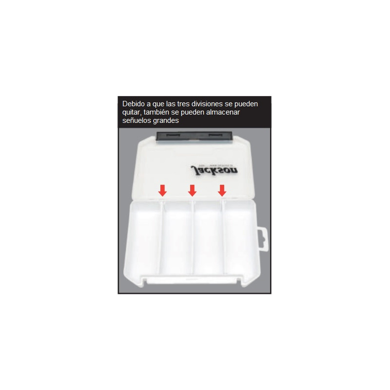 Caja para señuelos Jackson White VS-3010NDM
