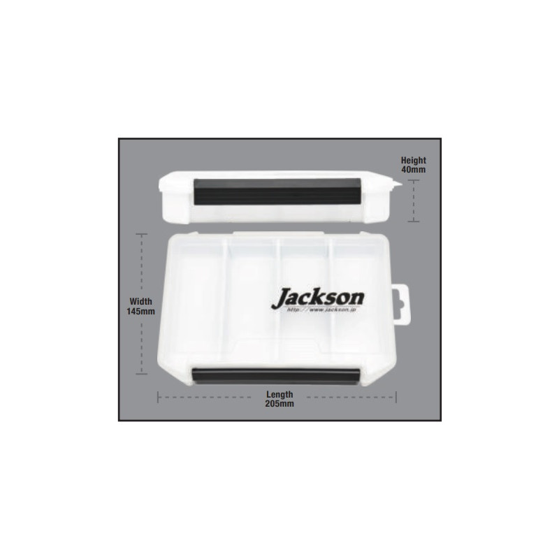 Caja para señuelos Jackson White VS-3010NDM
