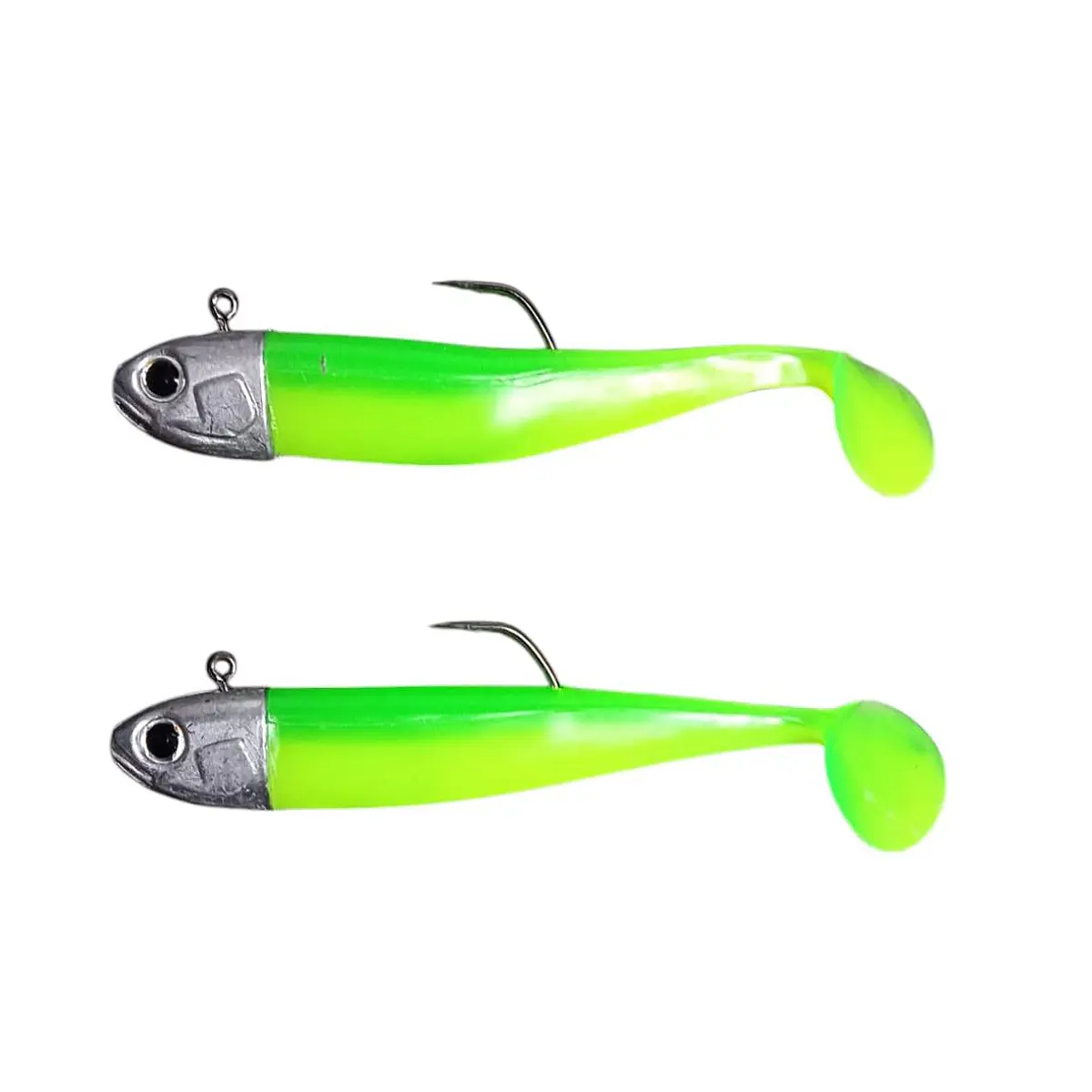 Vinilo Jigs Fish 30 gr. 11 cm. Verde ( 2 unid)