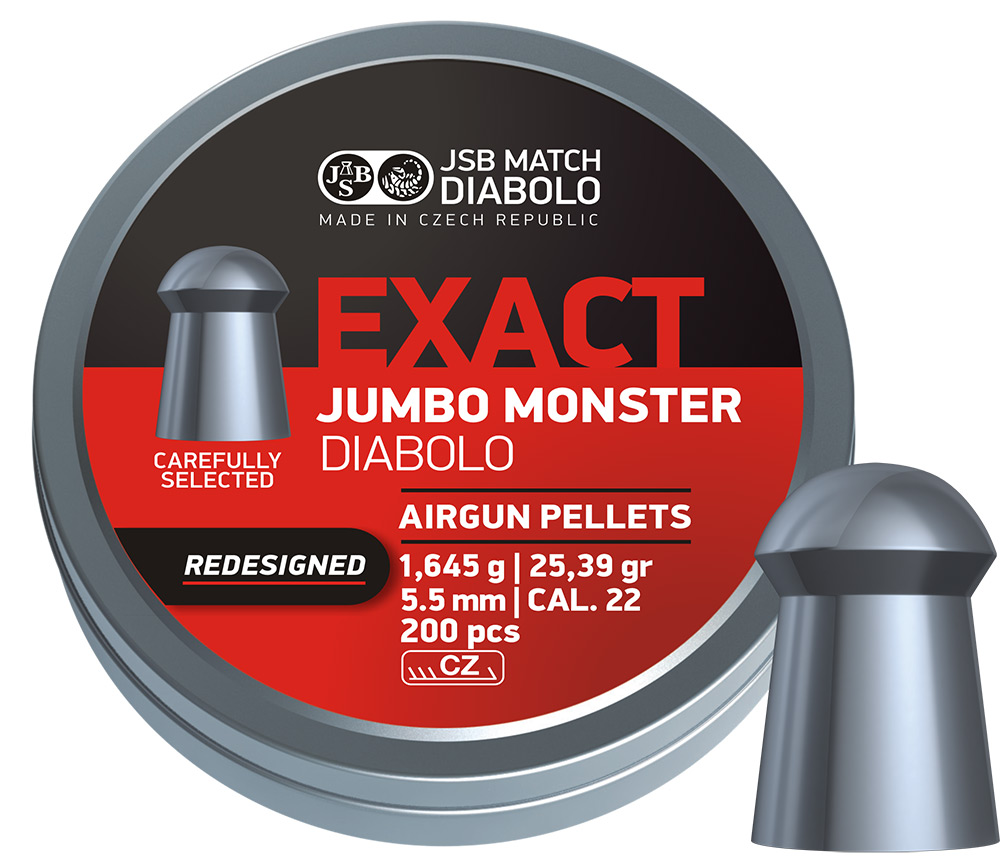邦楽 five  JSB Exact Jumbo Monster Diabolo Rediseñado 5.5 25.39gr (200