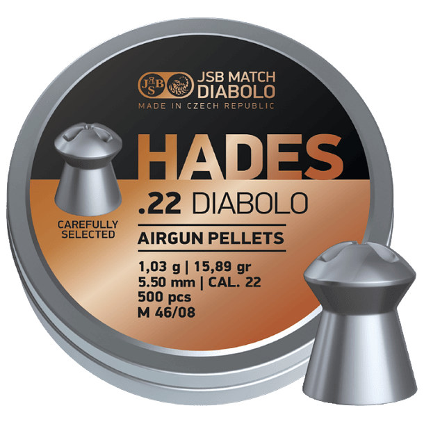 JSB Hades .22 Diabolo cal.5.5 - 15.89gr  500pcs