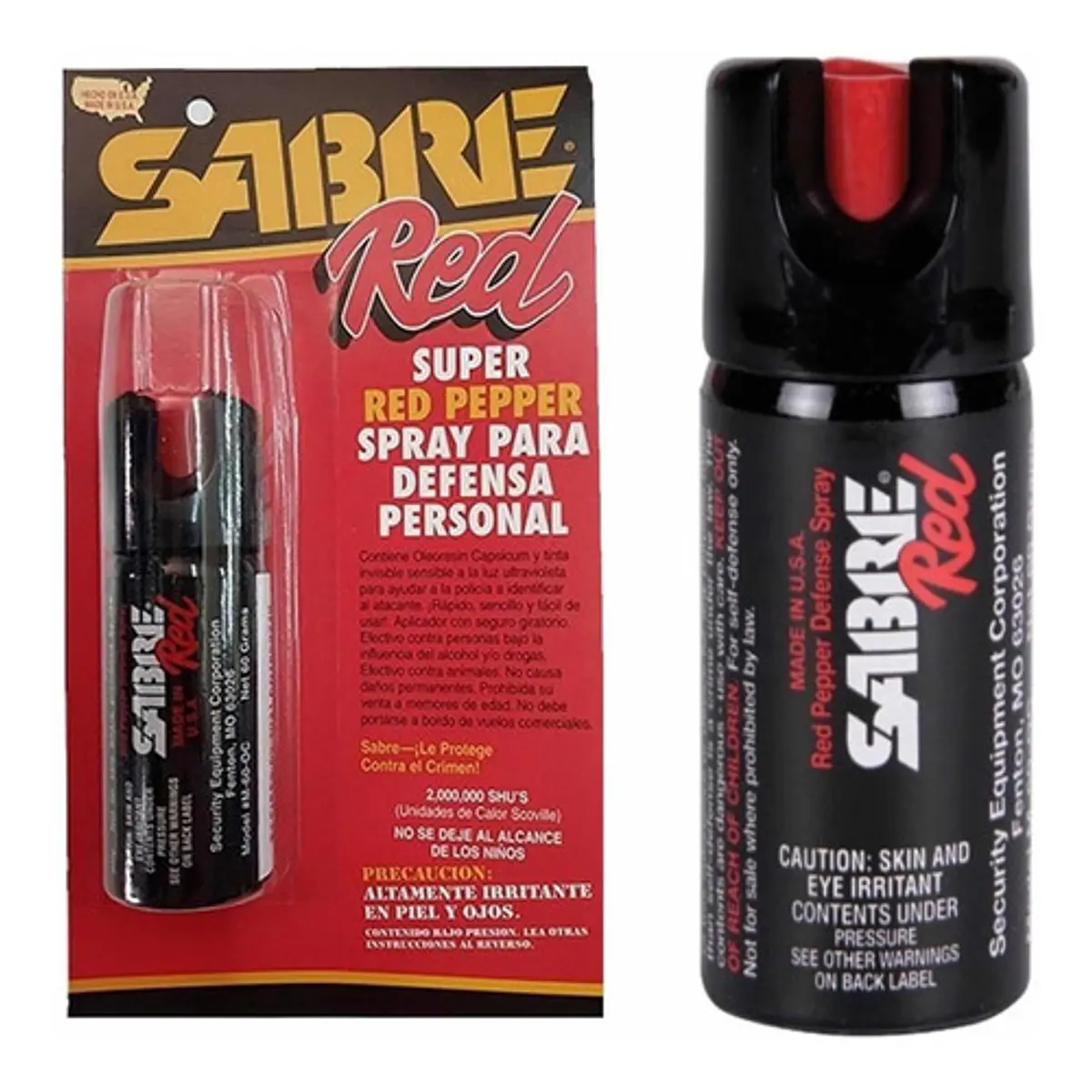Sabre Red Pepper Spray M-60-OC 45grm.