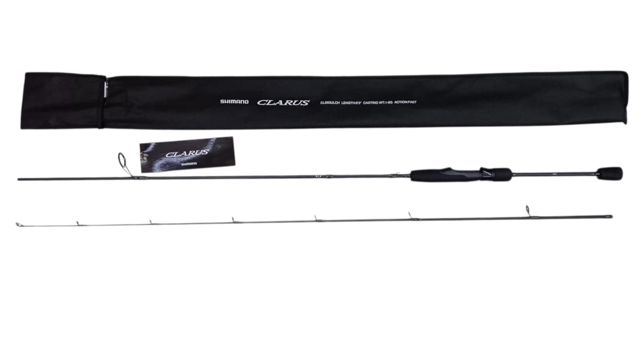 Grond ブラックメタル　blackl Shimano CLARUS Black 632UL 1.90mt. 1-8gr.