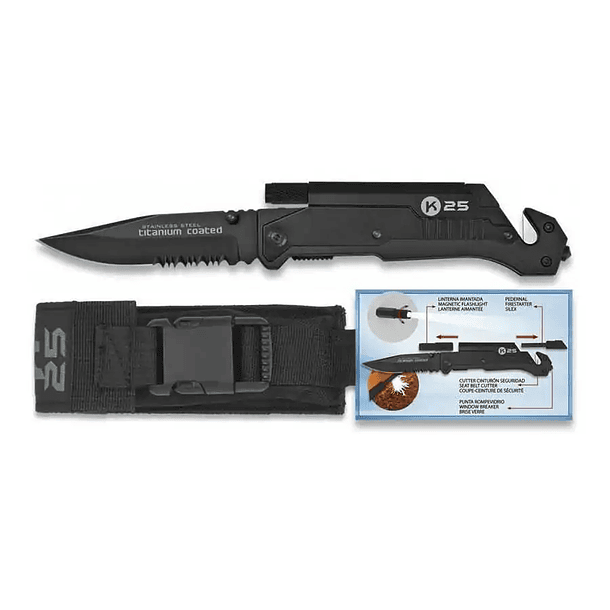 Navaja K25 Táctica Predator 19265