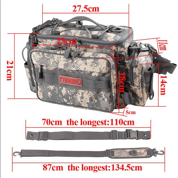 Noeby Bolso Legend Boat Bag / Camo 4