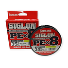 Sunline SIGLON Multifilamento X8 300mt. #2 35lb. Light Green 2