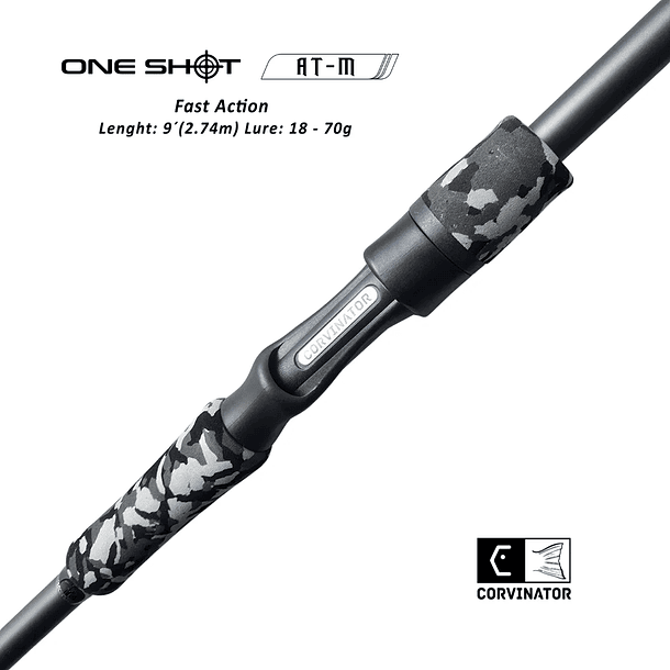 Corvinator ONE SHOT AT-M  2.74mt. 18-70gr. 1