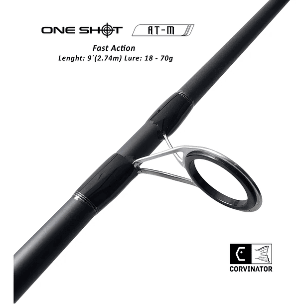 Corvinator ONE SHOT AT-M  2.74mt. 18-70gr. 2