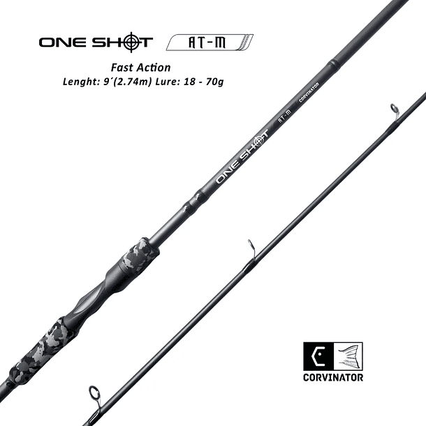 Corvinator ONE SHOT AT-M  2.74mt. 18-70gr. 3