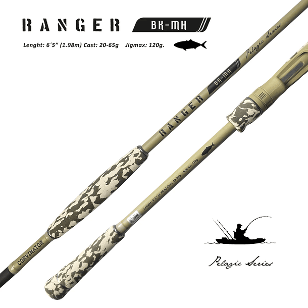 Corvinator RANGER BK-MH  1.98mt. 20-65gr. 2