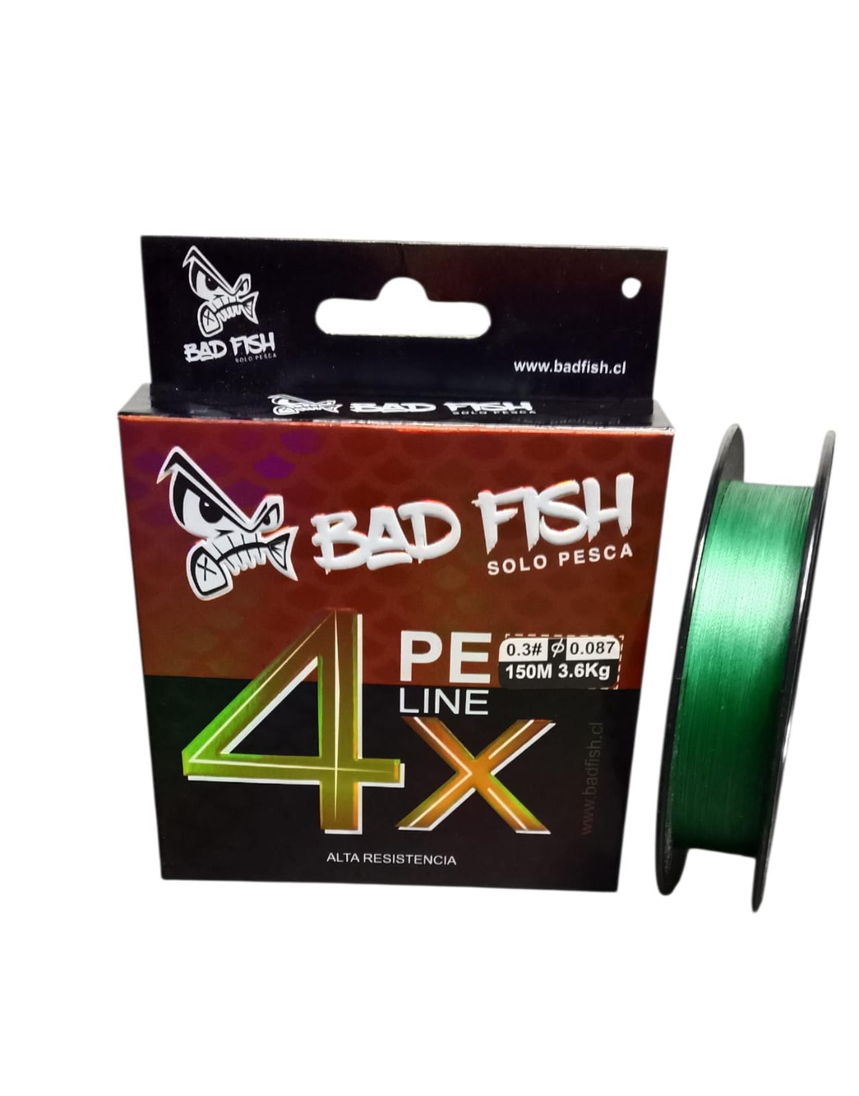 Bad Fish Multifilamento 4X 150mt. / Verde