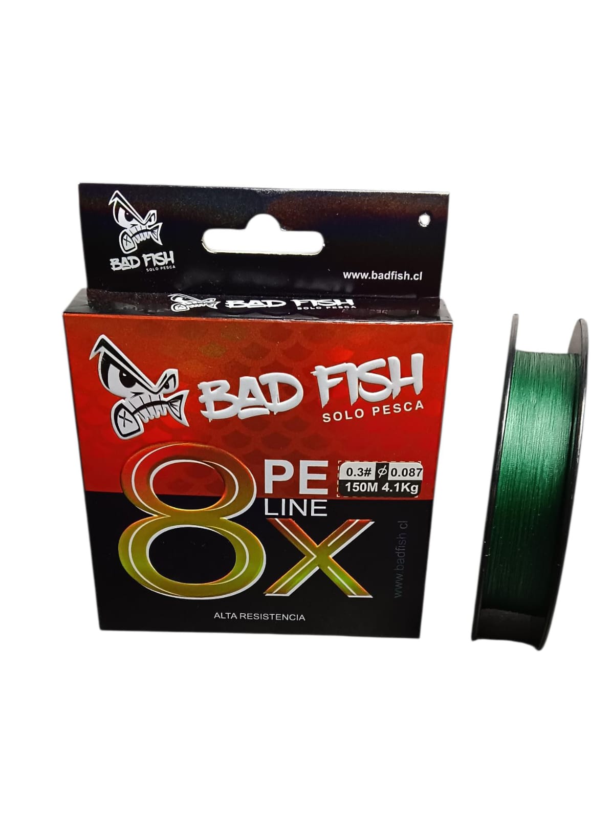 Bad Fish Multifilamento 8X 150mt. / Verde