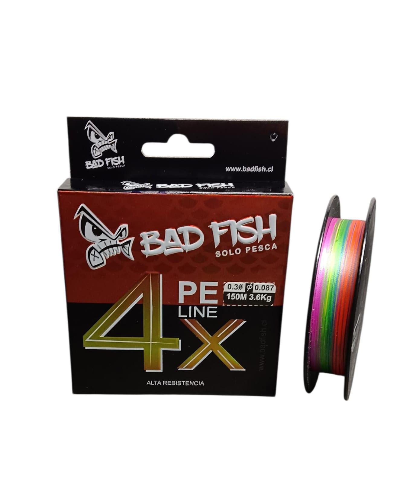 Bad Fish Multifilamento 4X 150mt. / Multicolor