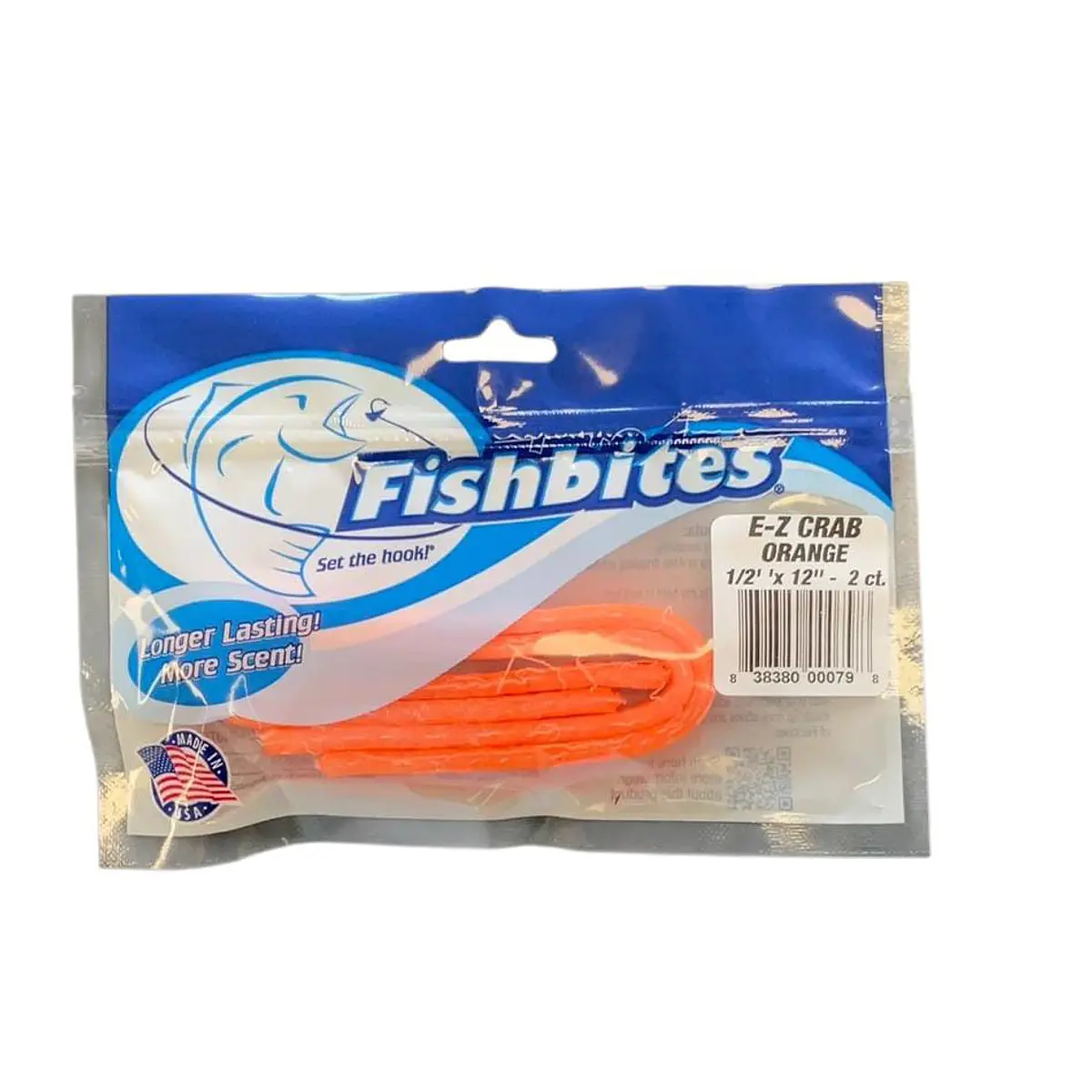 Fishbites E-Z Crevettes Longue Durée - Appâts Artificiels Résistants Pour Pêche En Mer