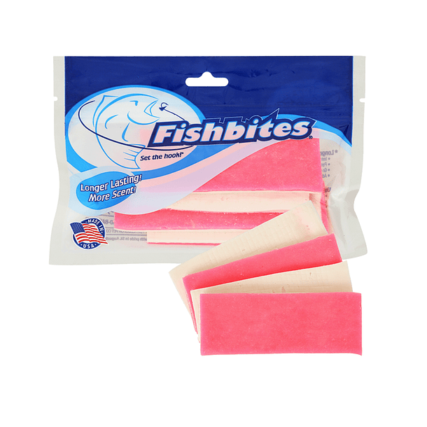 FISHBITES® Squid (Calamar)  E-Z Pro Pink/Flesh - EZ DE MAYOR DURACIÓN 