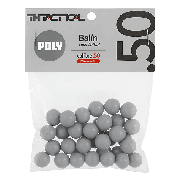 Balín TH TACTICAL POLY Cal.50 / 25unid. 