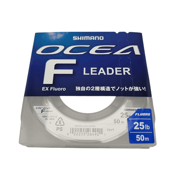 Shimano Ocea Leader Fluor 50m/ 0.406mm/ 25Lb 
