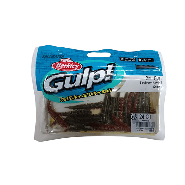 Vinilo Berkley GULP Saltwater Sandworm Nereis / 2