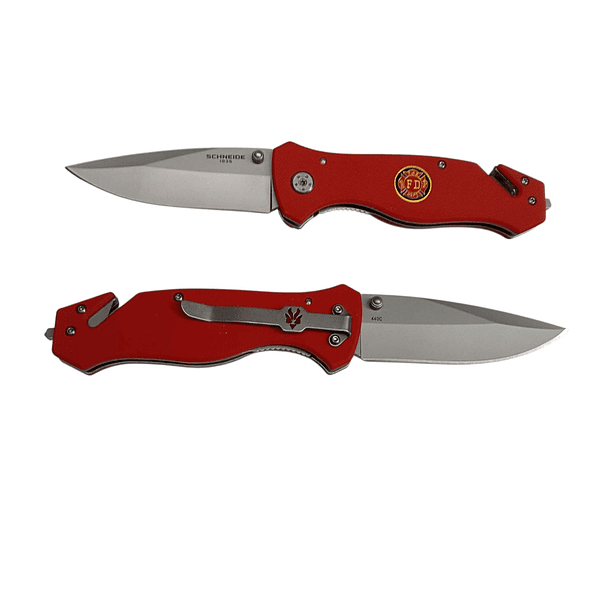 Navaja SCHNEIDE Taktik Feuer Rojo