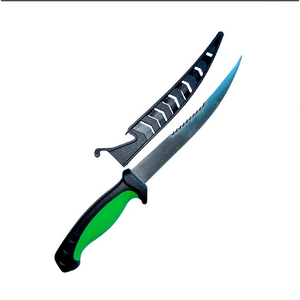 BADFISH Cuchillo Filetero 29cm. Verde
