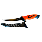 BADFISH Cuchillo Filetero 31cm. / Negro-Naranja 2
