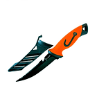 BADFISH Cuchillo Filetero 28.3cm. / Negro-Naranja 2