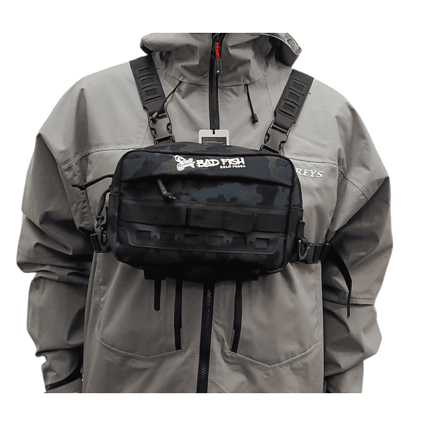 BADFISH Bolso para Pecho - Grey Camuflaje 2