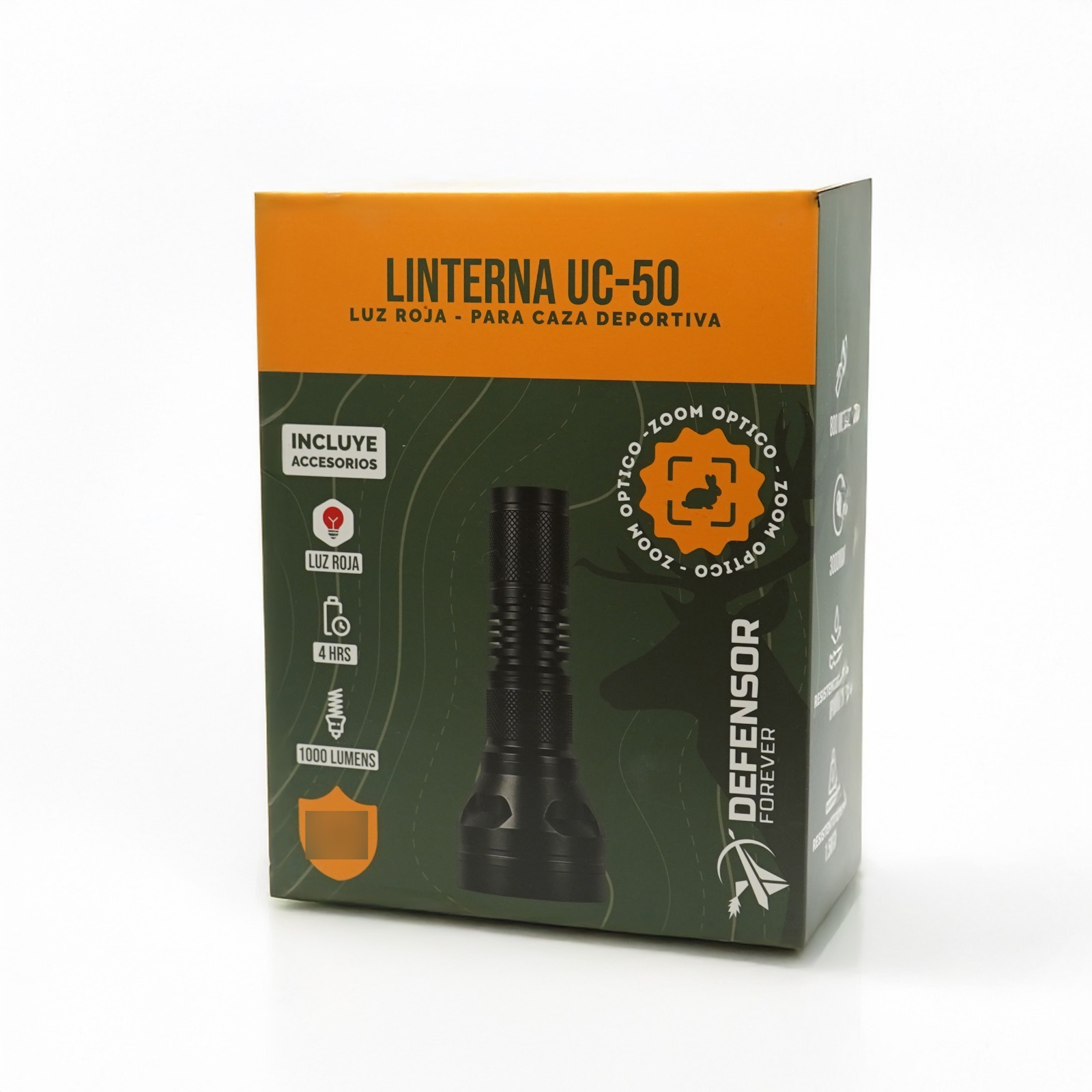 Linterna ORION Luz Roja UC-50