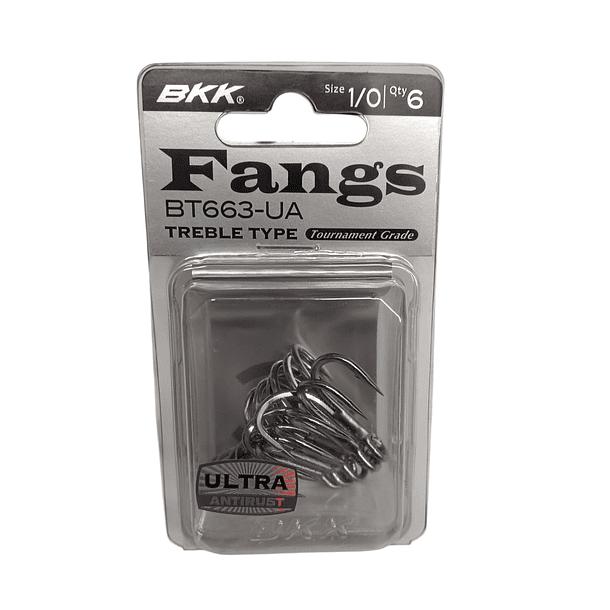 BKK Fangs BT663-UA SIZE 1/0  6unid.