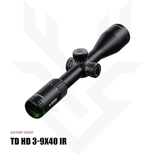 Mira telescópica Swamp Deer TD HD 3-9X40 IR  HS 3