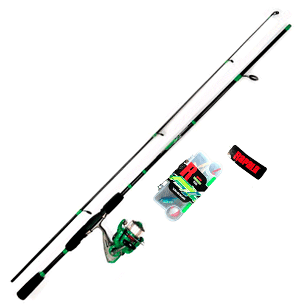 COMBO RAPALA LEVELS 2500  1.95mt. 7-28gr.
