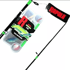 COMBO RAPALA LEVELS 2500  1.95mt. 7-28gr. 2