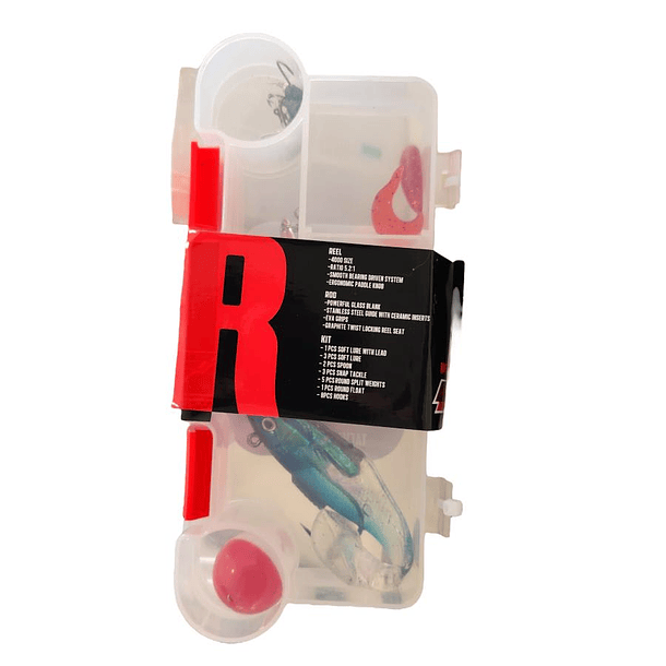 COMBO RAPALA LEVELS 4000 2.10mt. 7-28gr. 3