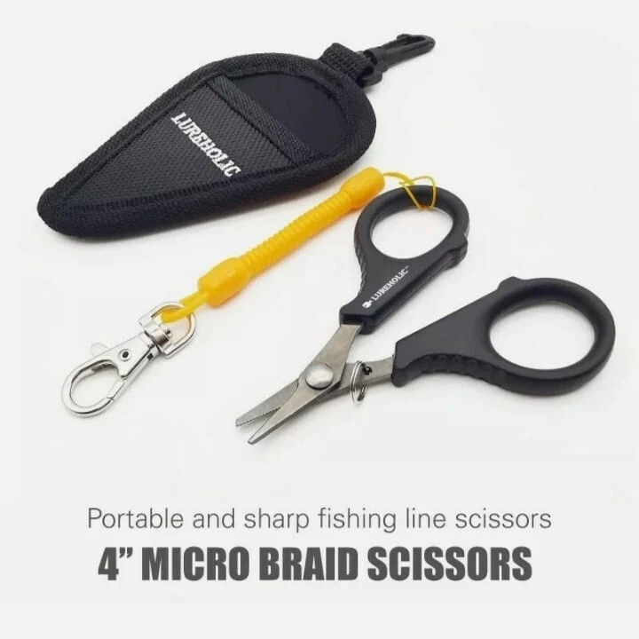 Lureholic Tijera Micro Braid Scissors / Multifuncional