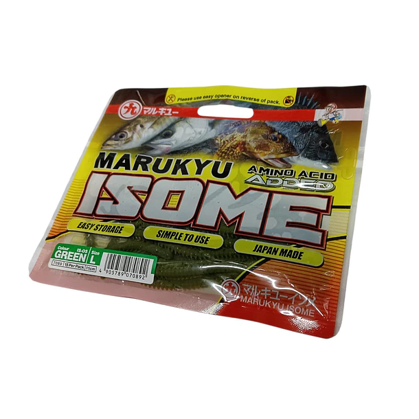 Vinilo EcoGear Marukyu ISOME 11cm. 15pcs. / Size L 4